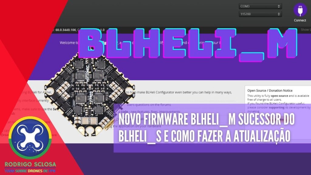 BLHeli_M (blheli_s): Como atualizar os ESC's e configurar a rotação dos motores do jeito certo!