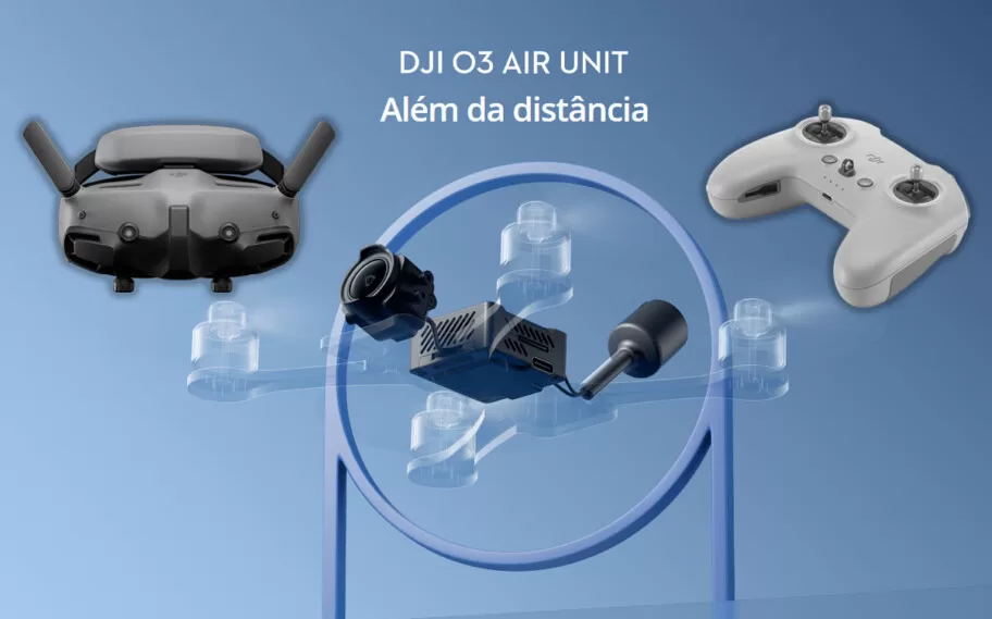 DJI O3 Air Unit Atualiza Firmware: Suporte ao Goggles 3 e FPV Remote Controller 3!