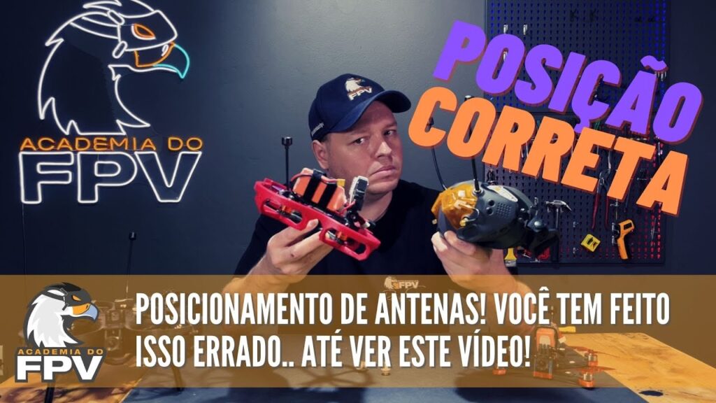 Drone FPV: DICA MATADORA de como posicionar as antenas no seu drone de FPV para melhor sinal! Drone FPV: DICA MATADORA de como posicionar as antenas no seu drone de FPV para melhor sinal!