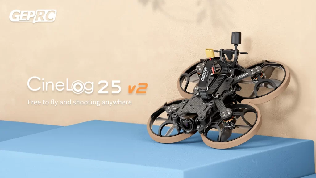 GEPRC Cinelog25 V2 – O Pequeno Grande Cinewhoop - Academia do FPV