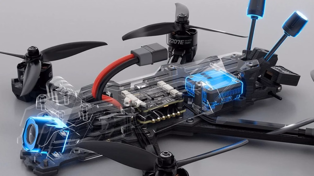 Drone FPV 5 polegadas importado com DJI O4 Pro